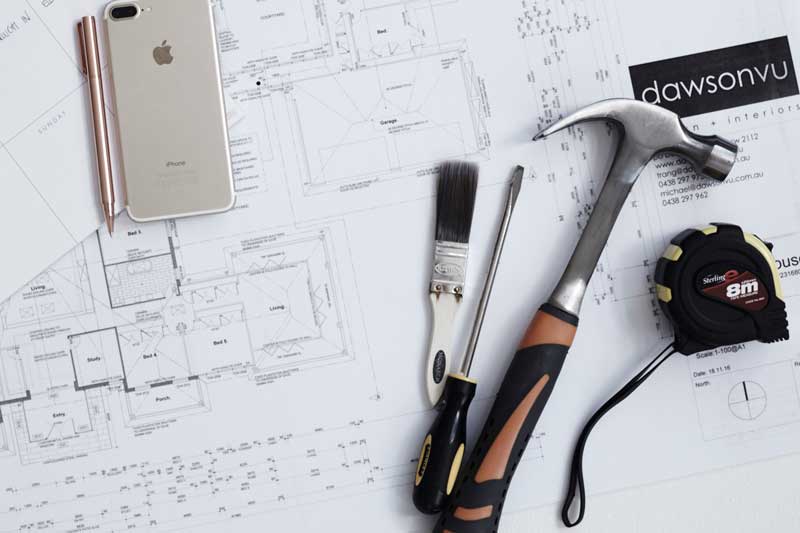 Floor Plans Before and After